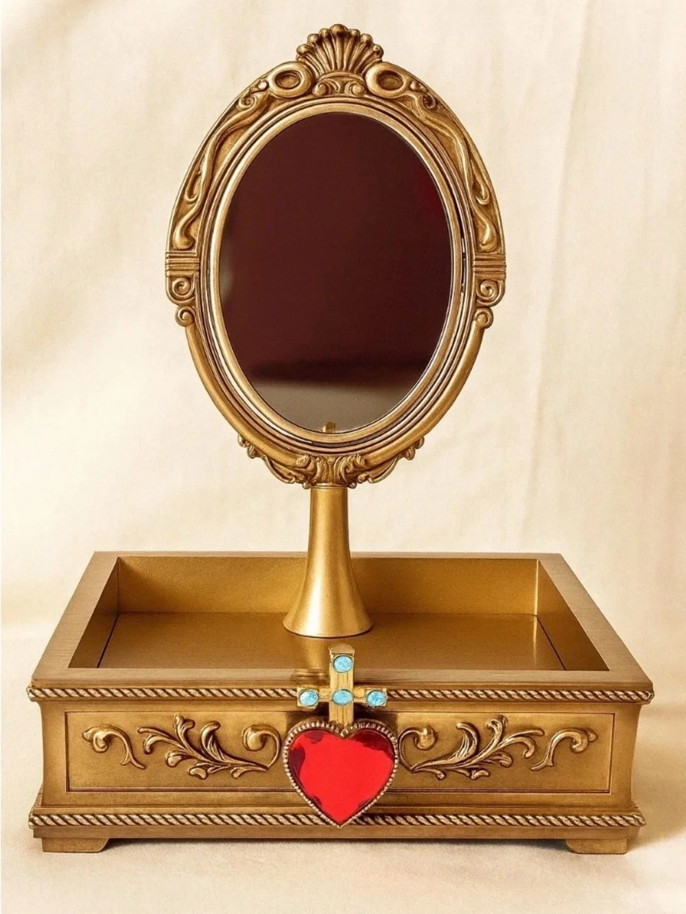 Bath & Body Works Disney Villains EVIL QUEEN Snow White Cosmetic Vanity Mirror